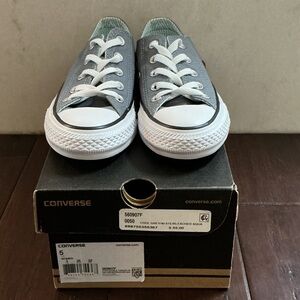 Converse Cool Gray Low-Top Sneakers